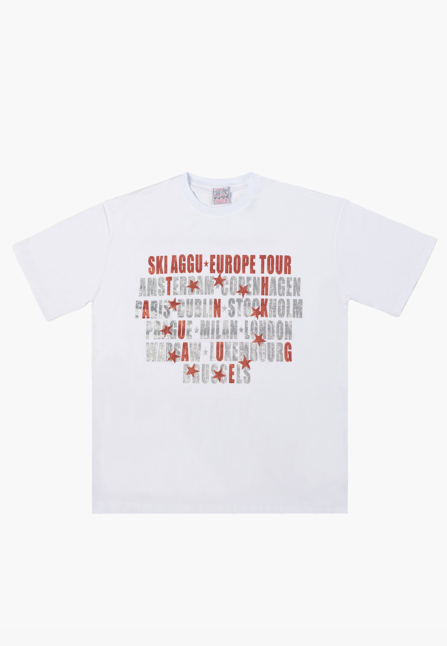 EU Tour 2025 T-Shirt Weiß